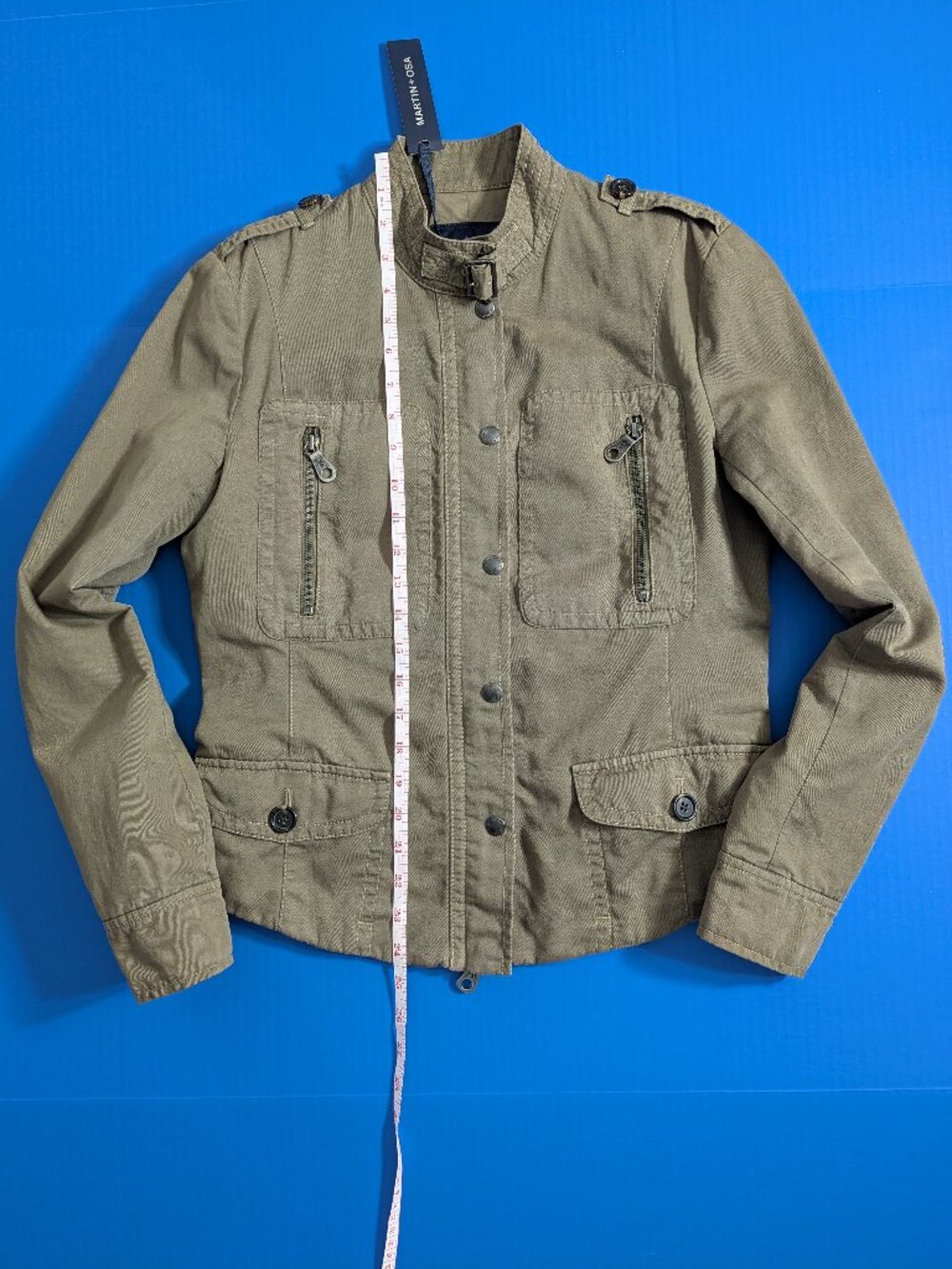 NWT Martin + Osa Field Military Jacket Size 8